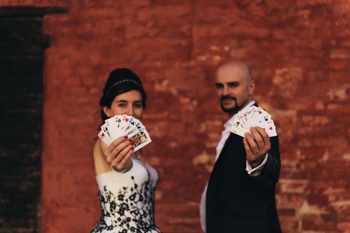Pier + Roberta Alice in Wonderland Wedding