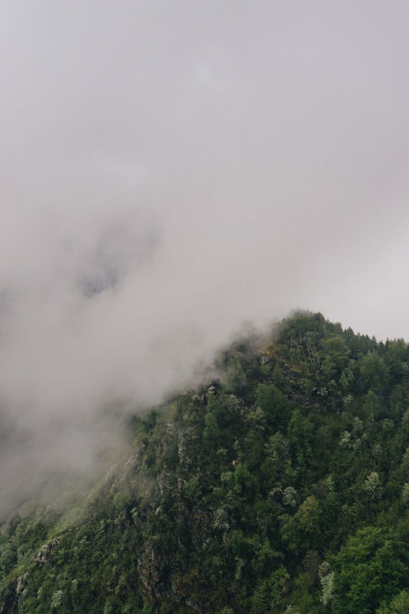 Nubi sulle montagne