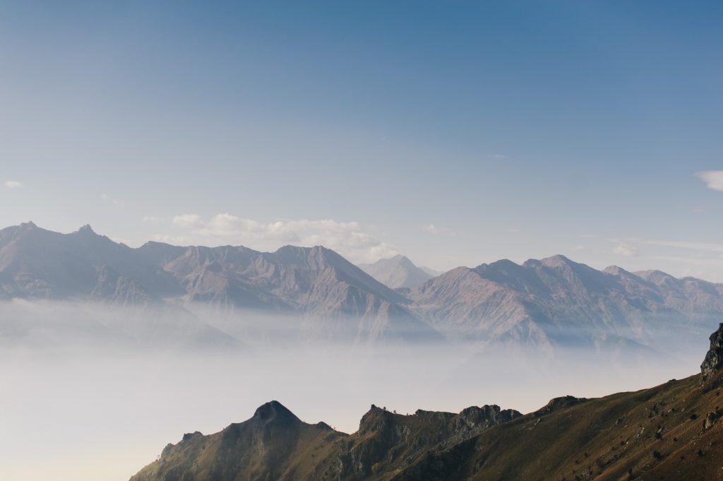 Panorama sulla Valle di Susa, salendo verso il Colle delle Coupe