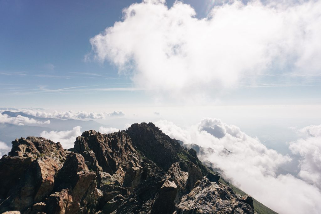 Panorama dalla cima di Monte Pian Real