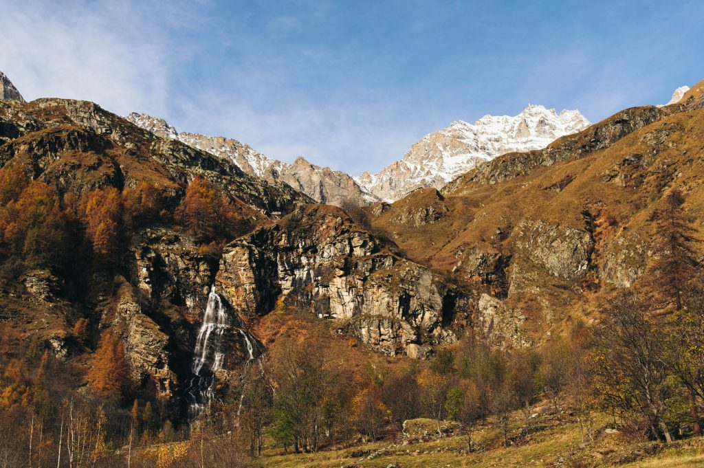 Cascata del Roc, Vallone del Roc