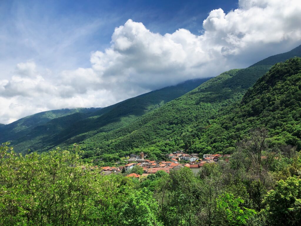 Panorama su Villar Focchiardo