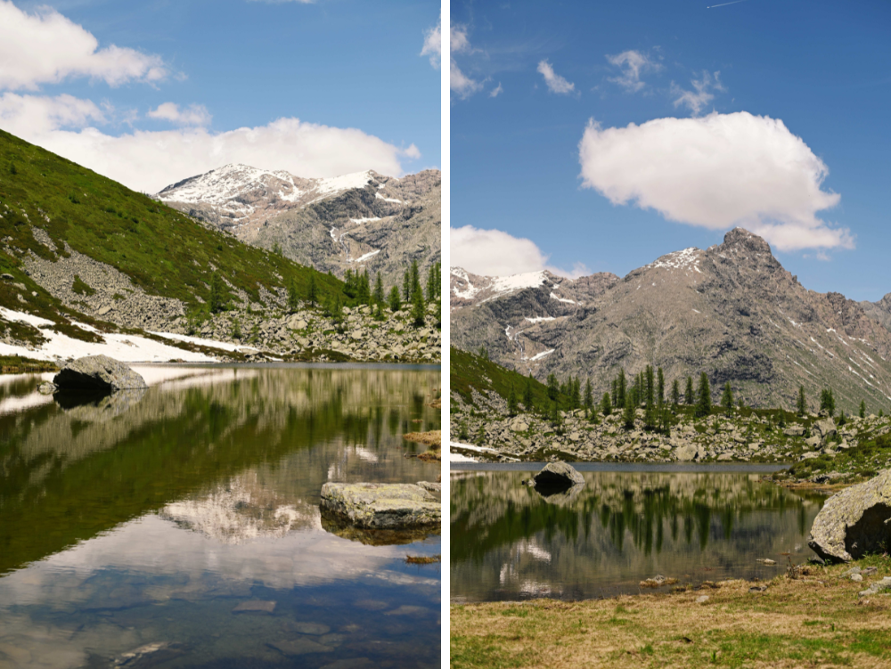 Il lago Afframont