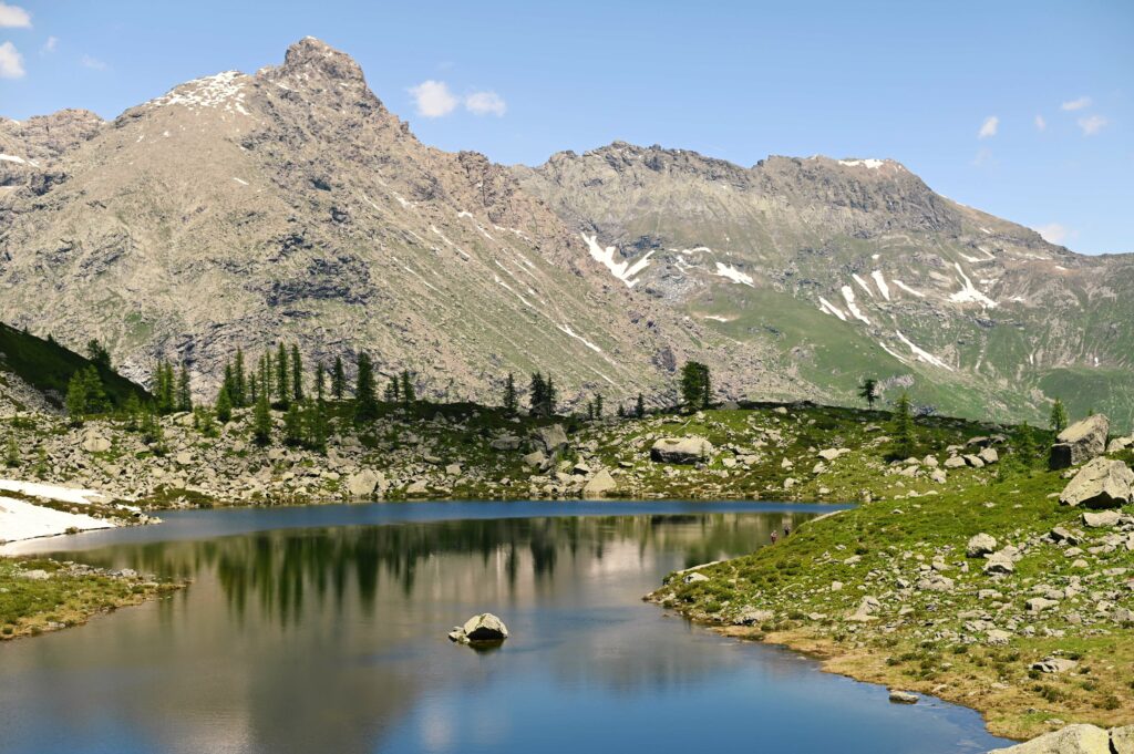 Lago Afframont in Val d'Ala