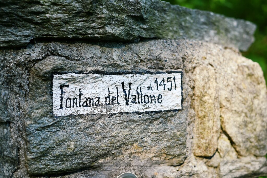 Fontana del Vallone