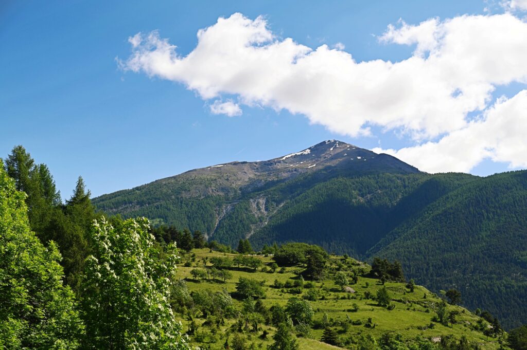 Panorama lungo il sentiero balcone di Beaulard