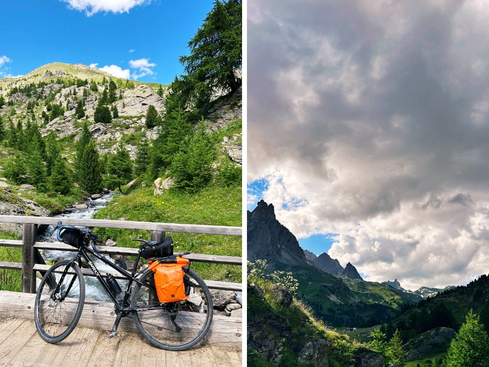 In bici in alta Valle della Clarée