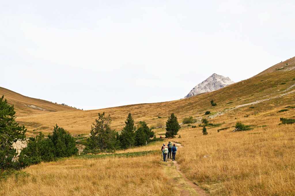 Escursionisti al Col des Thures