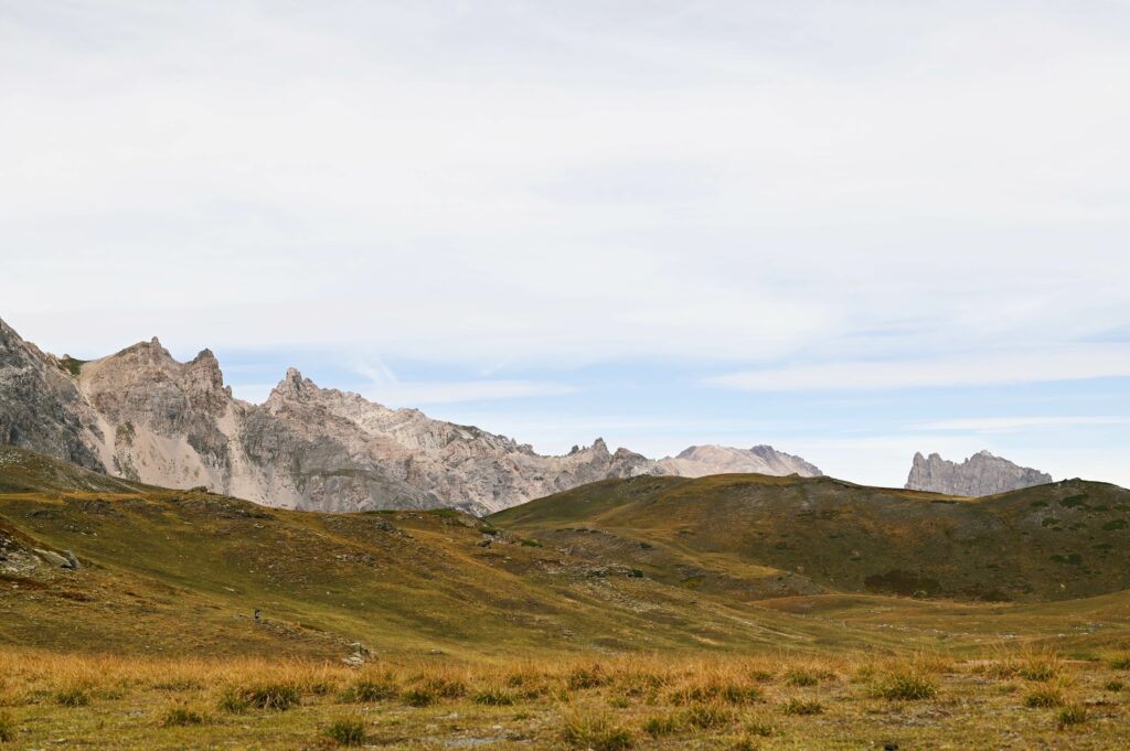 Panorama salendo al lago Bellety