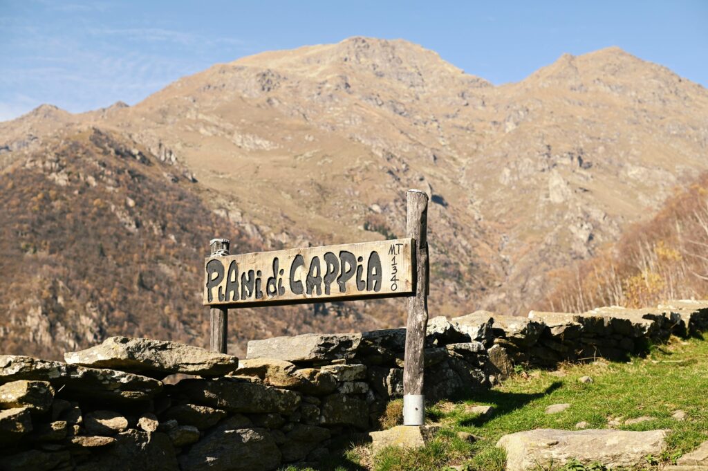 Piani di Cappia, Valchiusella