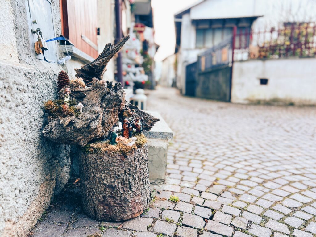 Presepe in borgata Cresto, Valle di Susa