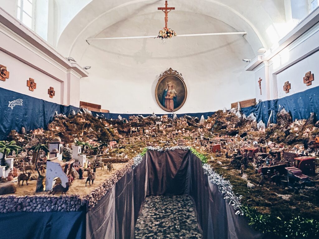 Presepe in borgata Argiassera, Bussoleno, Valle di Susa