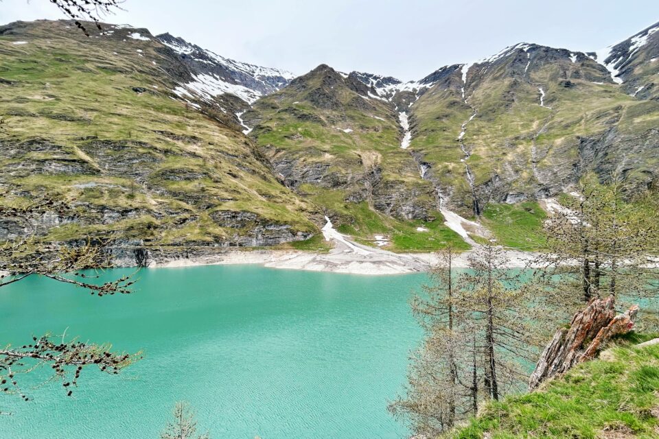Il lago artificiale di Rochemolles