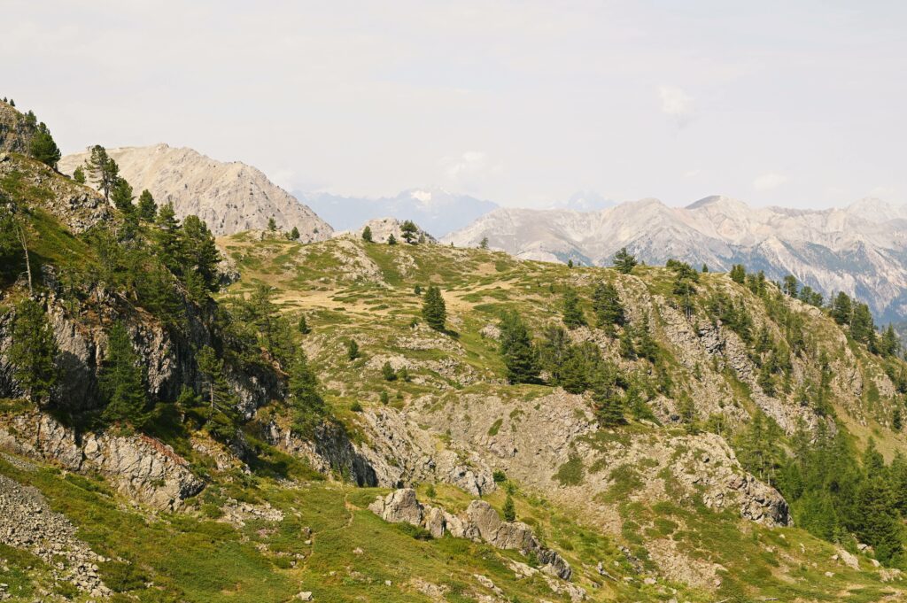Panorama salendo al Coletto Verde