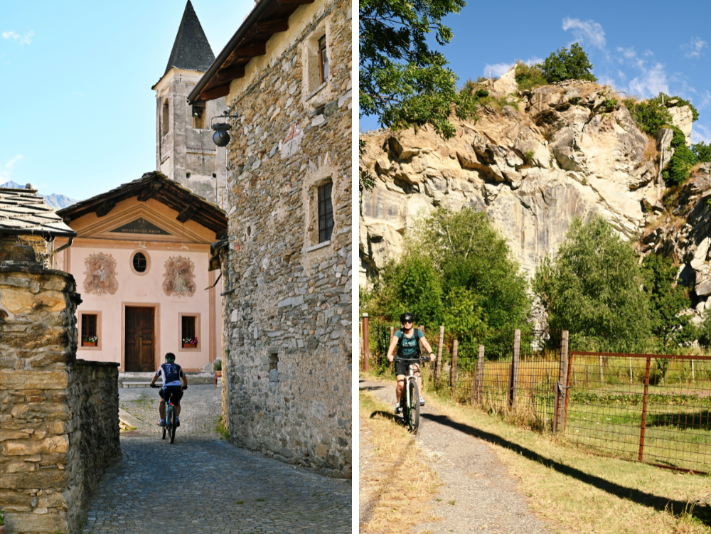 La chiesa di borgata Meitre e cave di pietra a Bussoleno