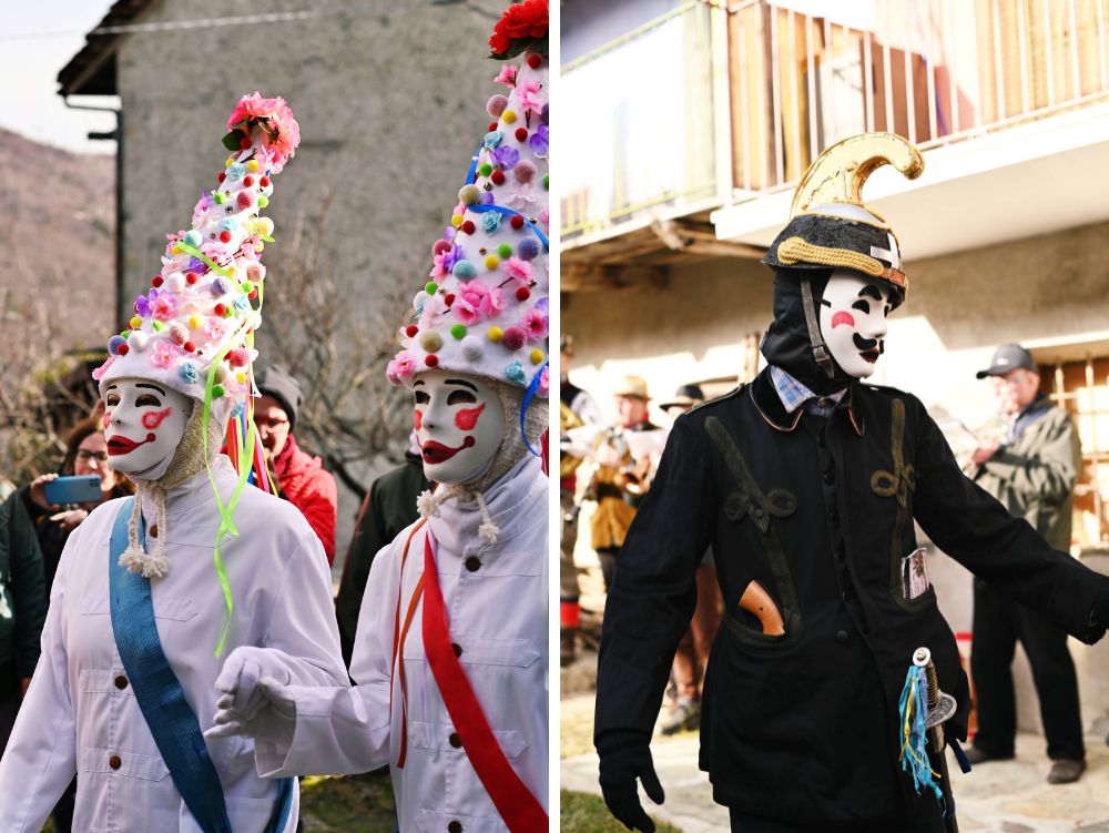 Le Barbuire: gli Arlecchini e il Soldato