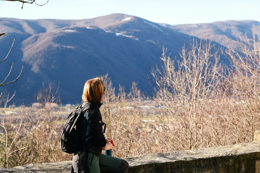 Punto panoramico lungo il sentiero da Condove a Lajetto