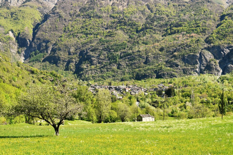 Il borgo di Novalesa, Val Cenischia