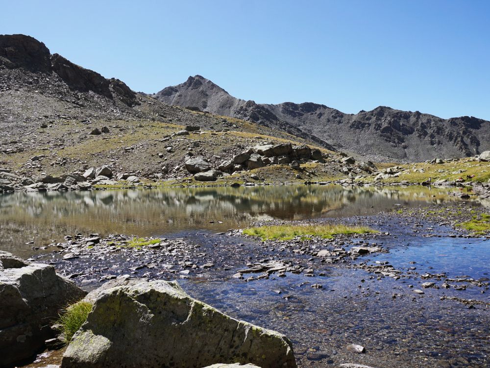 Il Lac des Muandes nella Haute Vallée de la Clarée